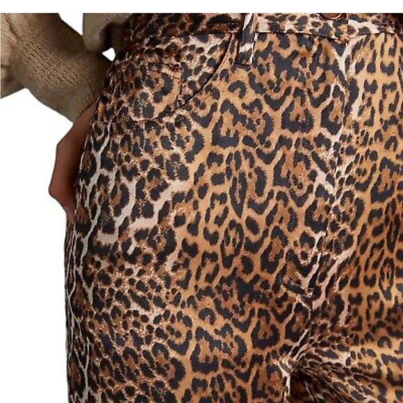 Anthropologie Ena Pally leopard pants 👖 - Picture 3 of 6
